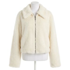 NEW STEVE MADDEN evanie coat in cream